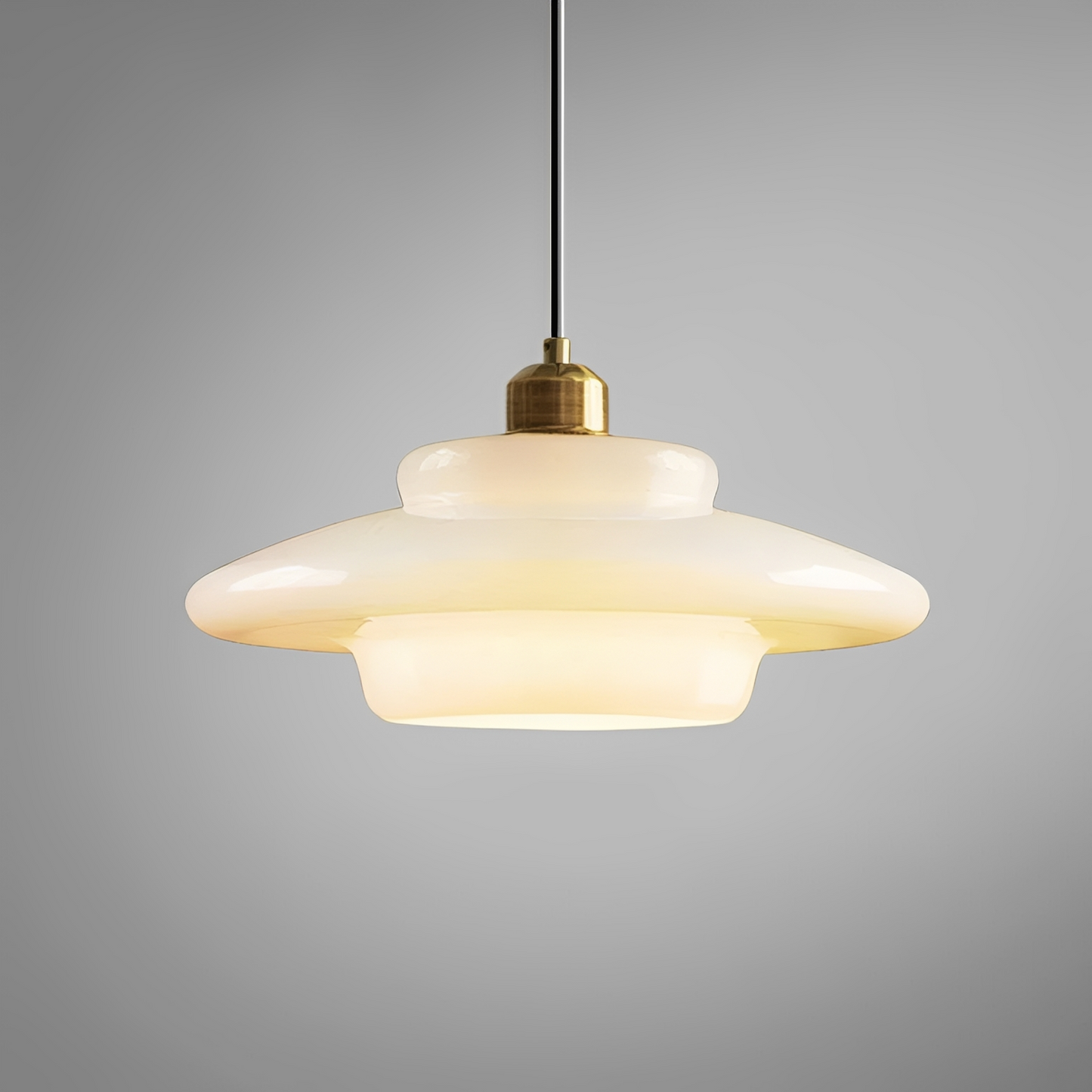 Hagen – Suspension en verre Mid-Century