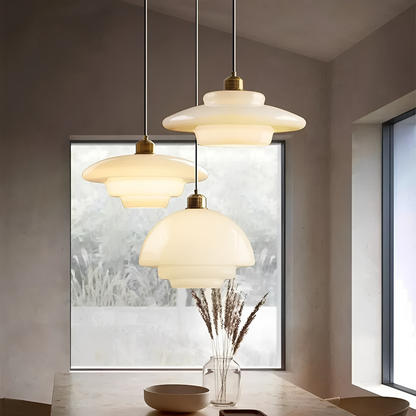 Hagen – Suspension en verre Mid-Century