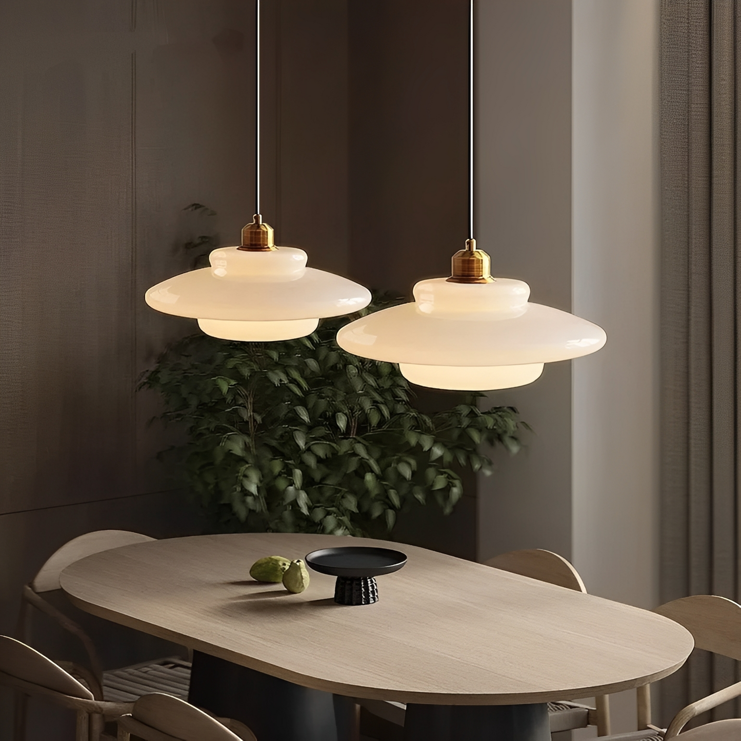 Hagen – Suspension en verre Mid-Century