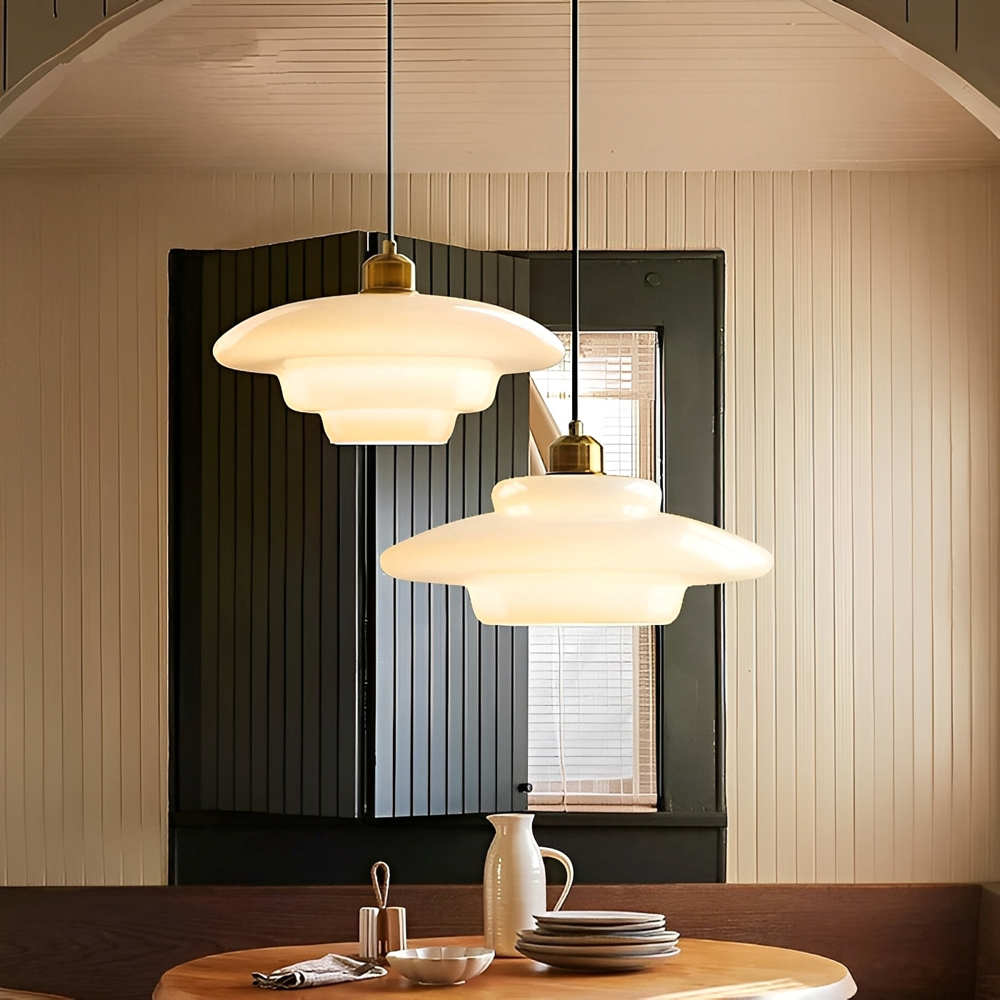 Lucine – Lustre en Verre Minimaliste