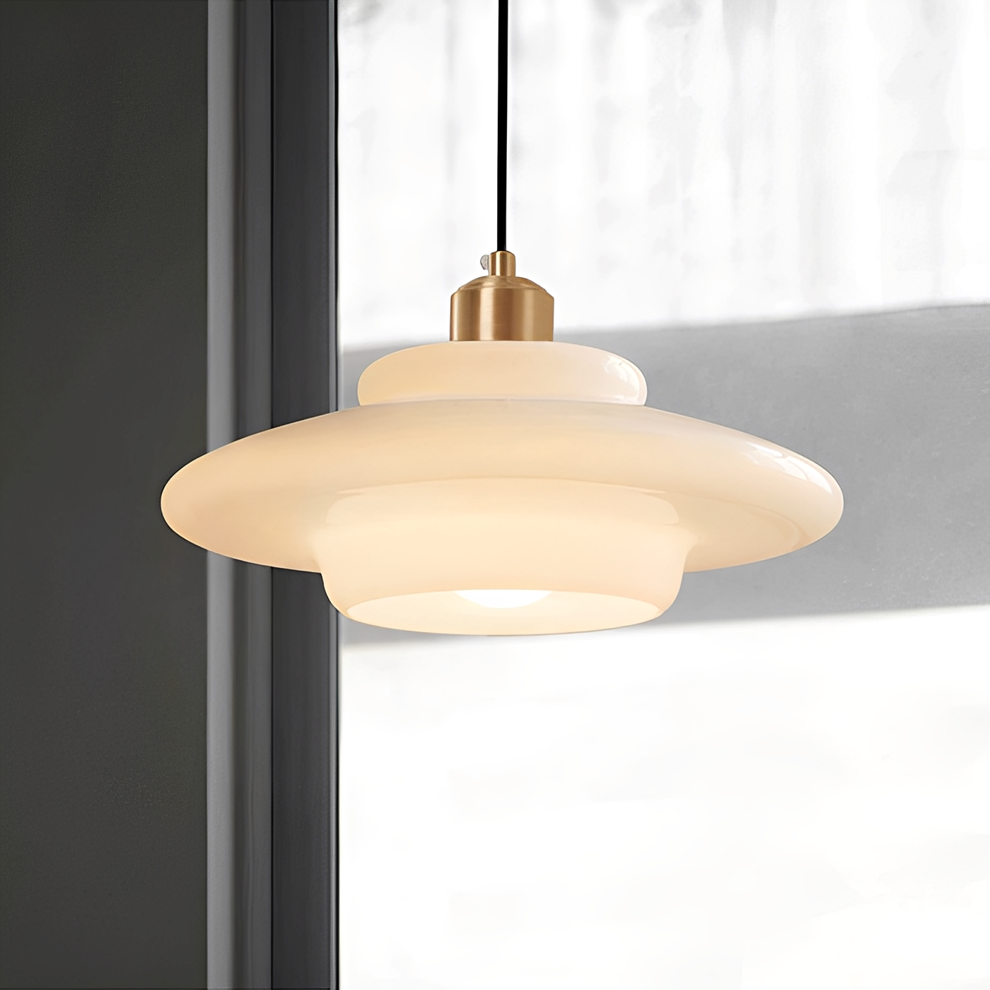 Lucine – Lustre en Verre Minimaliste