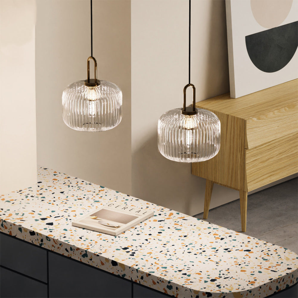 Katie – Lampe suspendue en verre