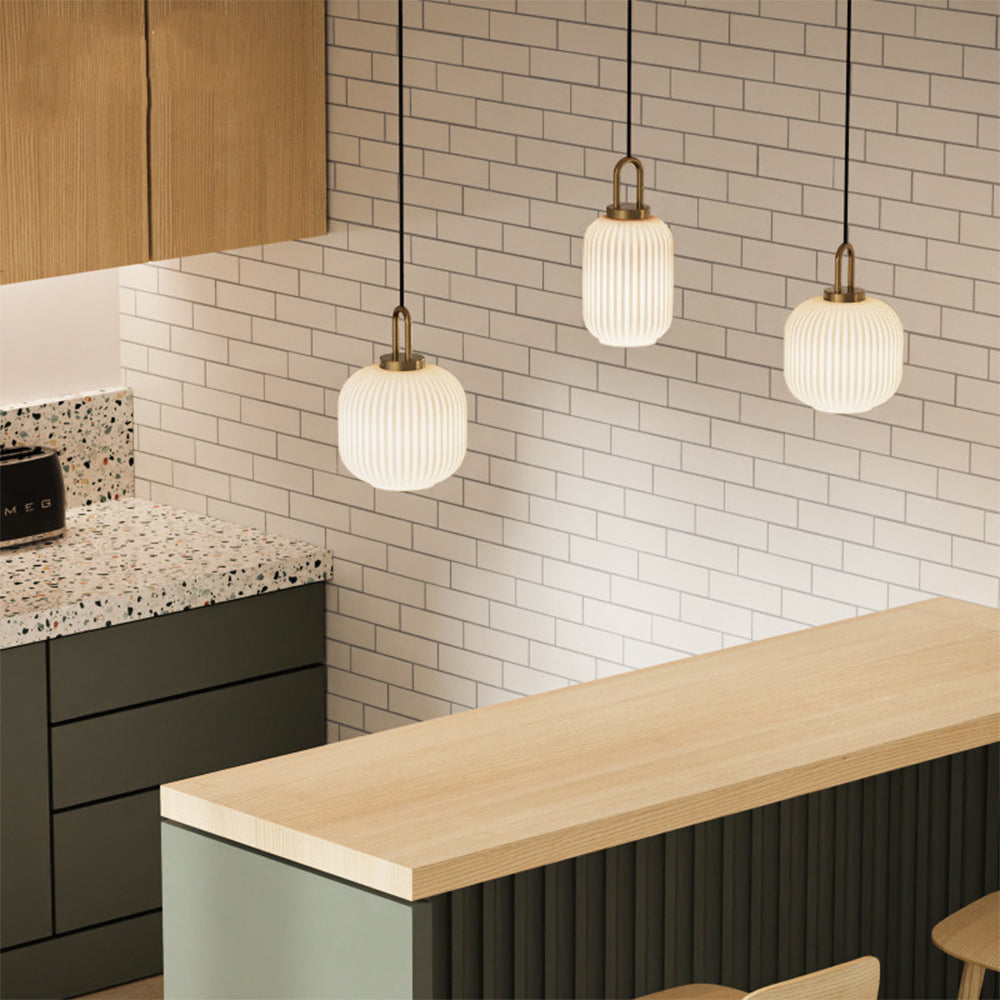 Katie – Lampe suspendue en verre