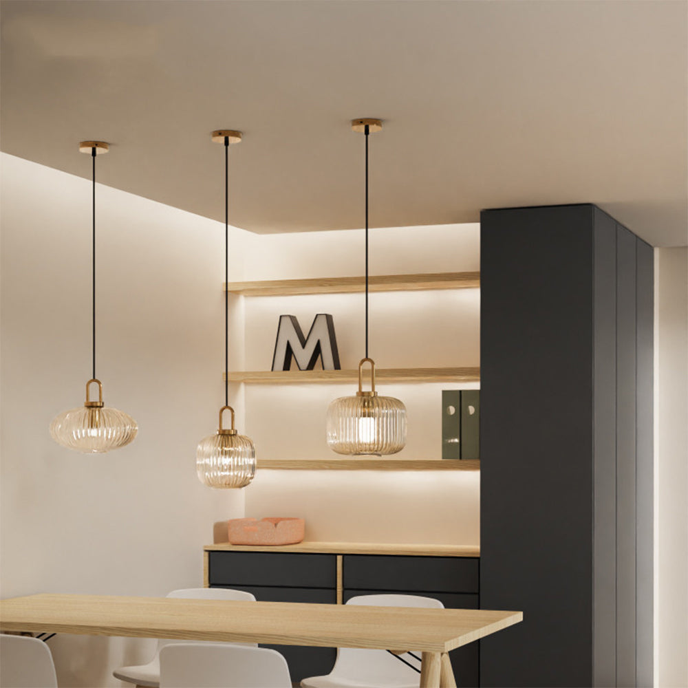Katie – Lampe suspendue en verre