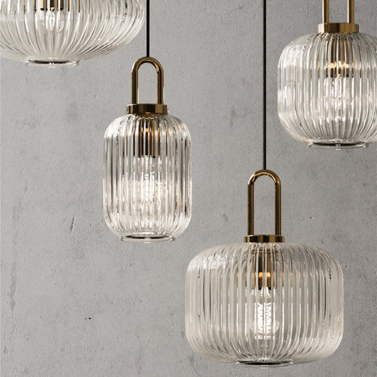 Katie – Lampe suspendue en verre