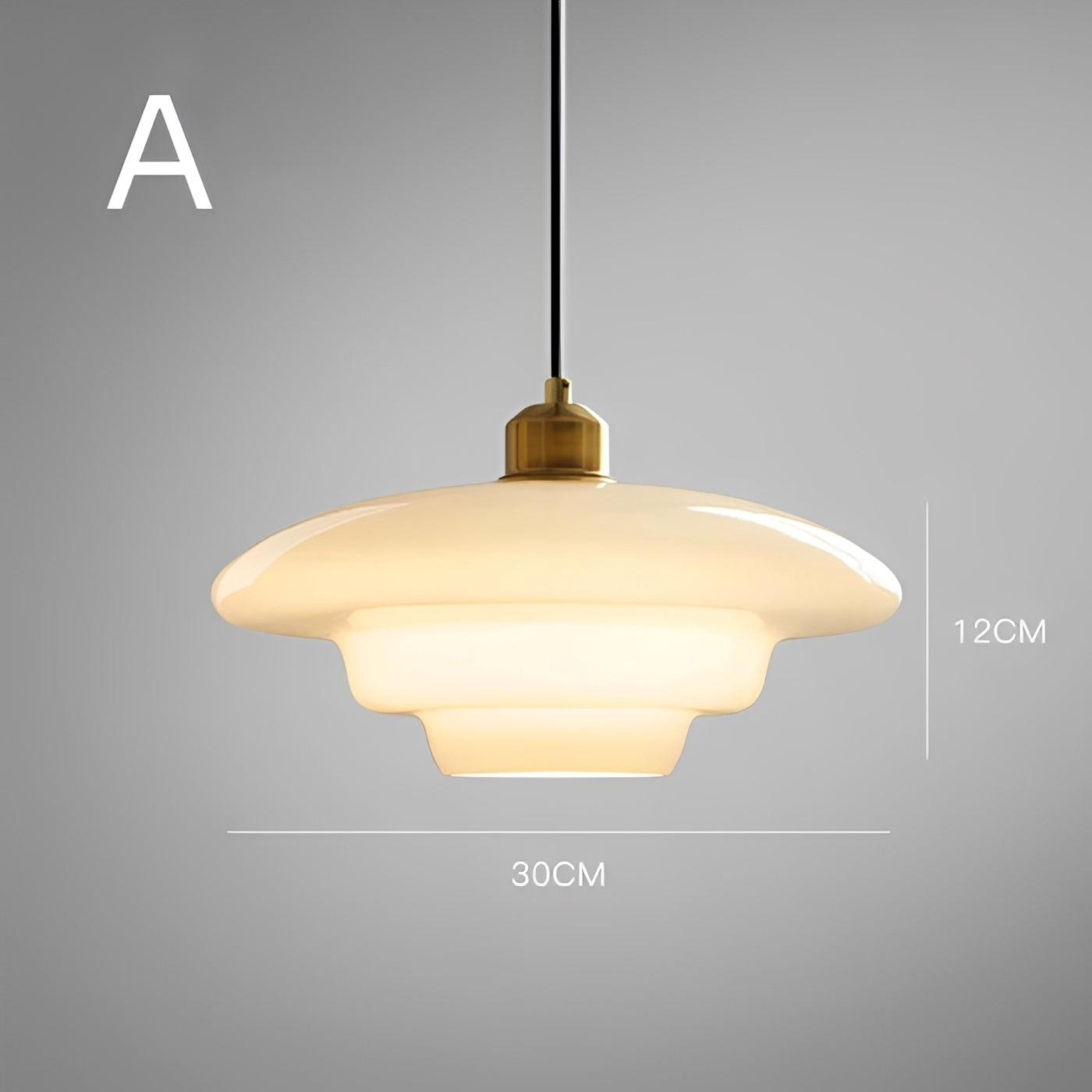 Lucine – Lustre en Verre Minimaliste