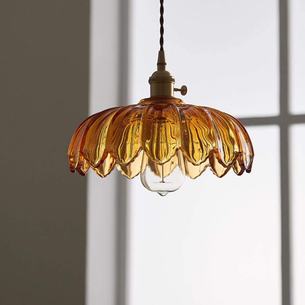 Florine – Suspension vintage en verre