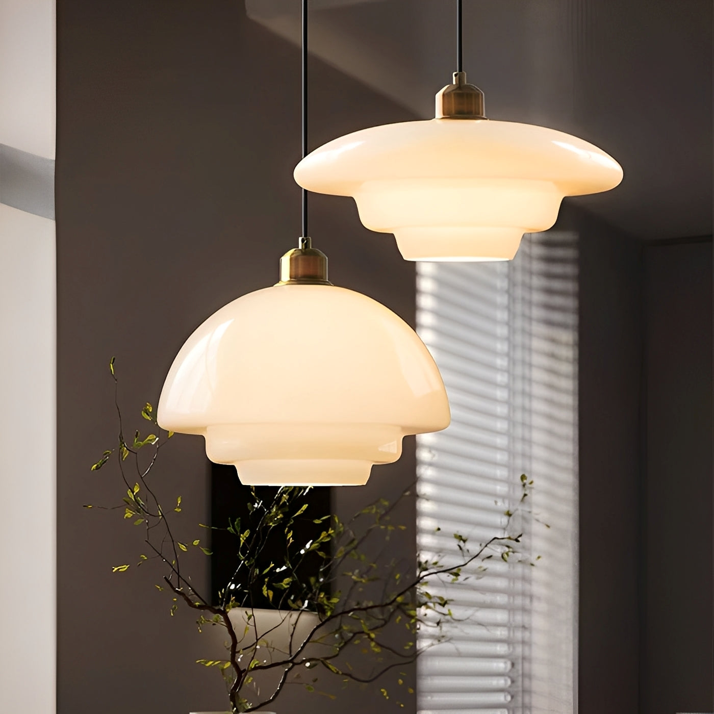 Lucine – Lustre en Verre Minimaliste