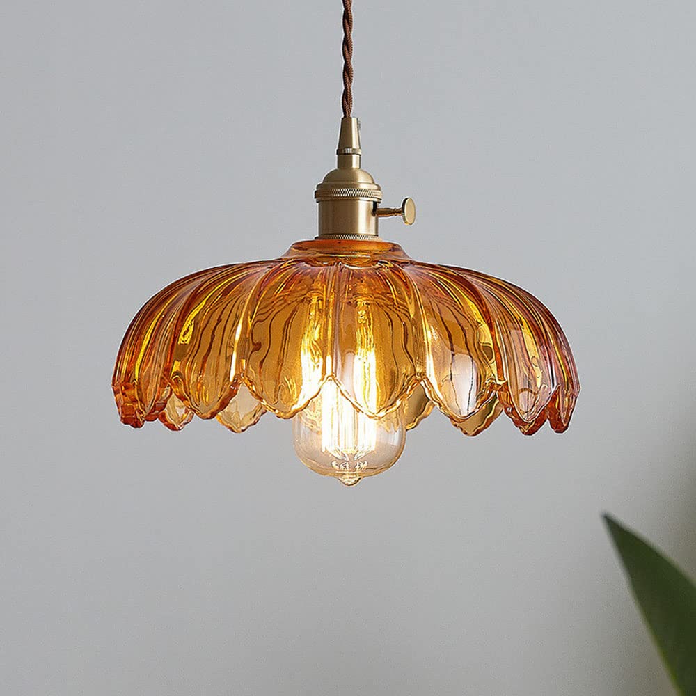Florine – Suspension vintage en verre