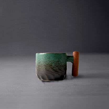 Tuguro – Tasse à thé en céramique avec poignée
