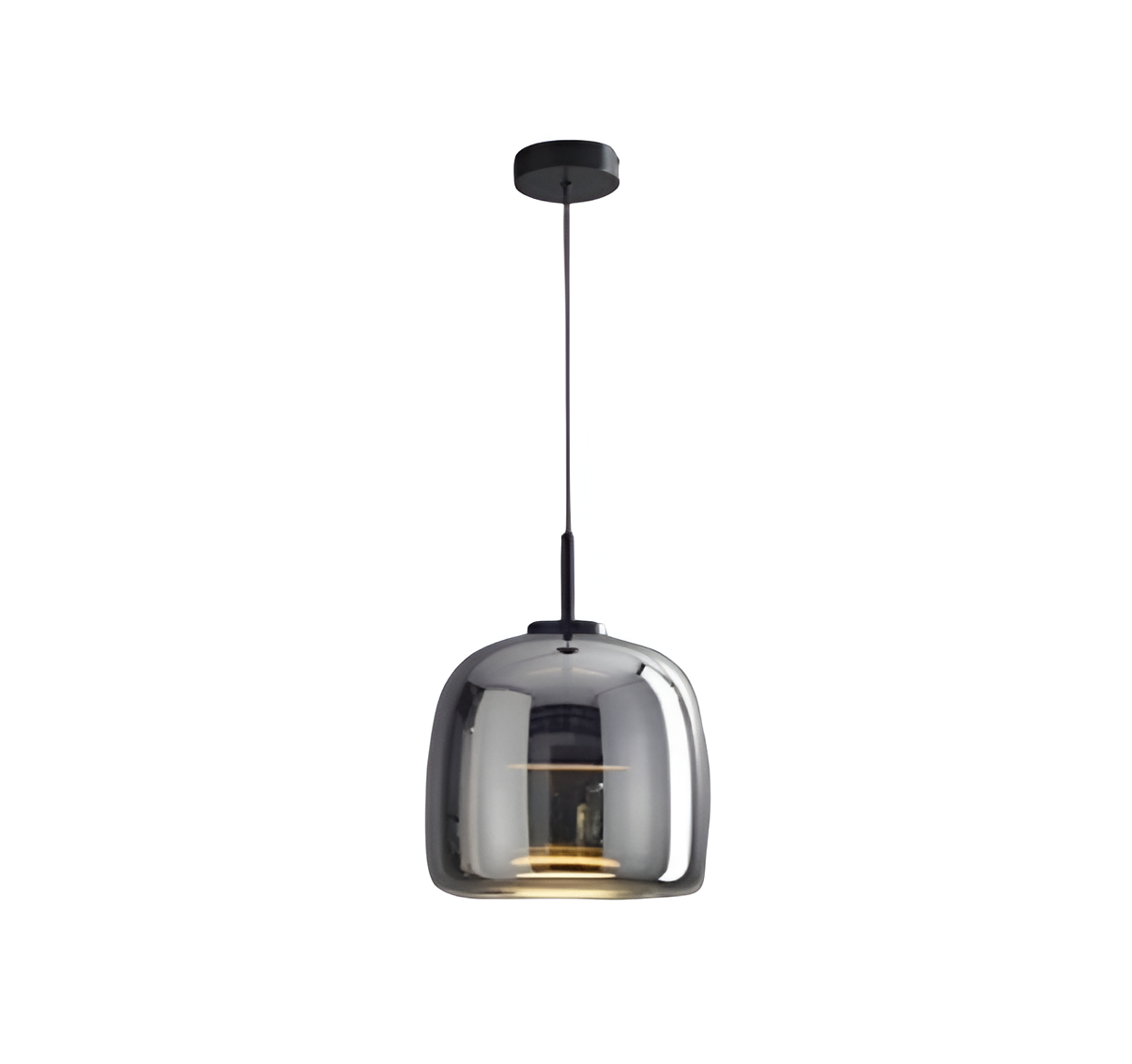 Solenn – Suspension LED en Verre Rétro Moderne