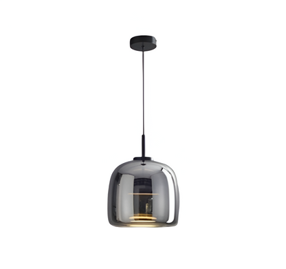 Solenn – Suspension LED en Verre Rétro Moderne