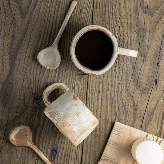 Juan – Tasse en porcelaine rétro faite à la main