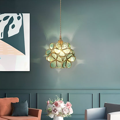 Floyem – Lampe Suspendue Fleurs Européennes