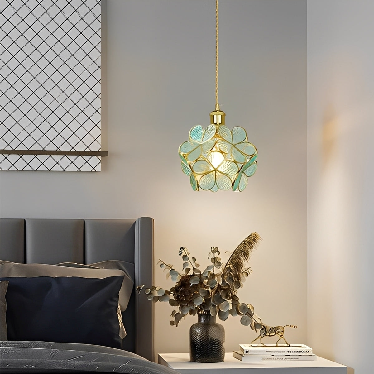 Floyem – Lampe Suspendue Fleurs Européennes