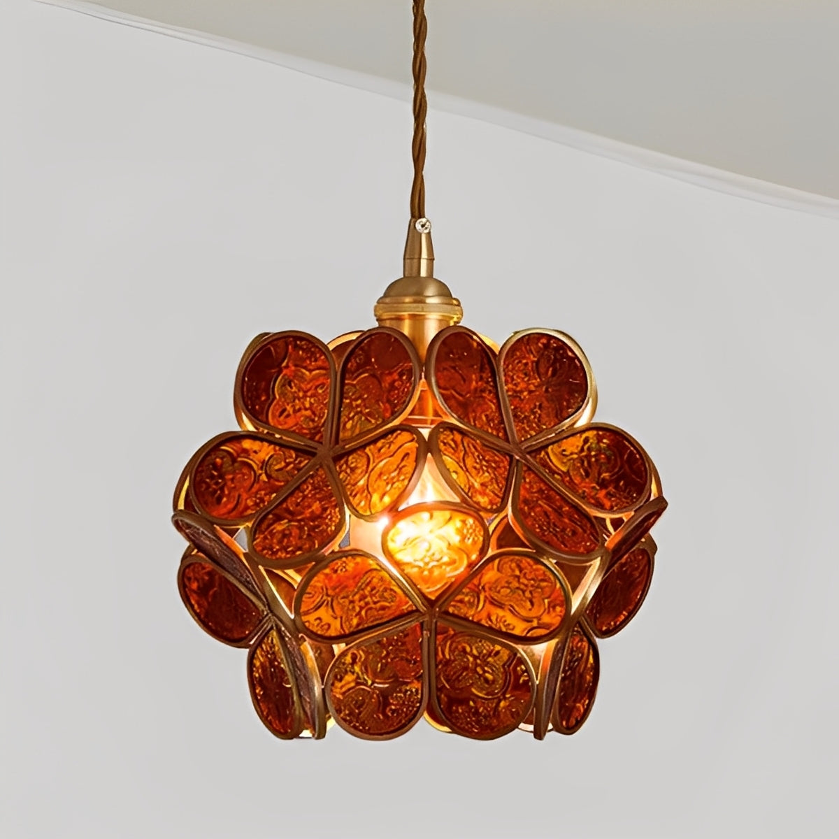Floyem – Lampe Suspendue Fleurs Européennes