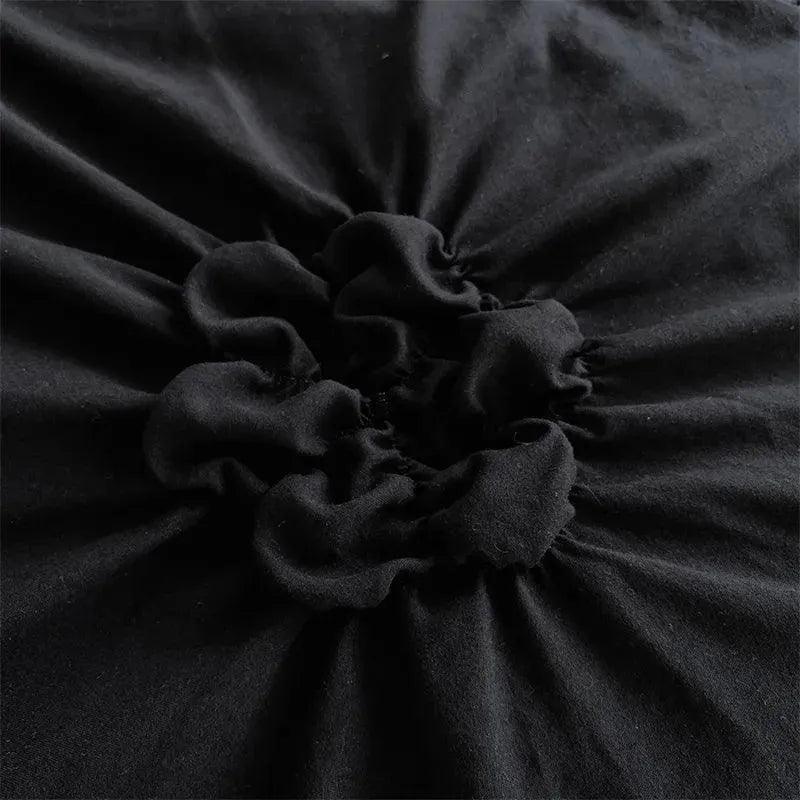 Seren – Parure de lit 3D avec design plis torsadés