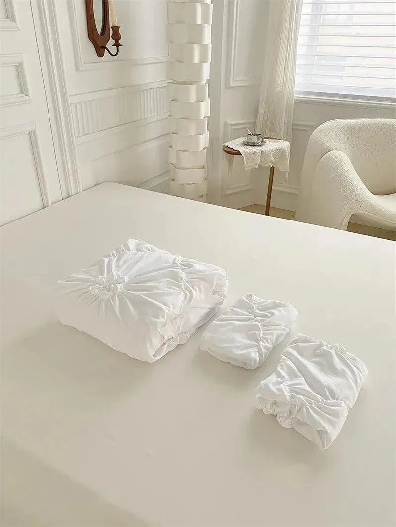 Seren – Parure de lit 3D avec design plis torsadés