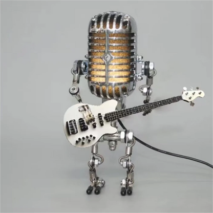 GuitarLume – Lampe décorative en forme de guitare vintage