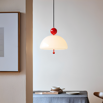 Ruffa – Lustre vintage en verre de style nordique