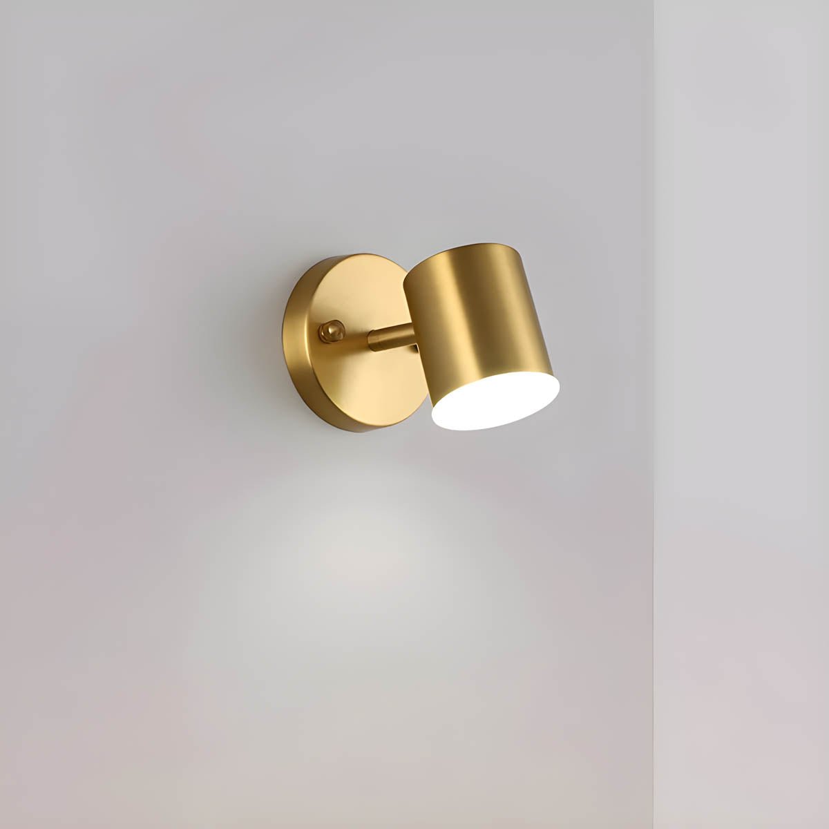 Natsumi – Lampe murale LED en cuivre scandinave