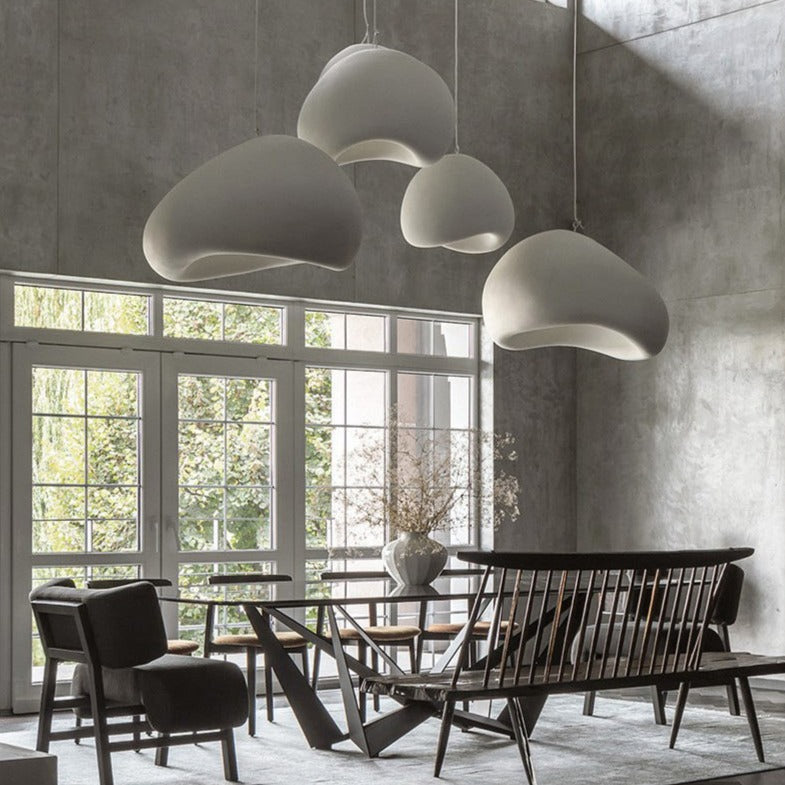 ZenLumière – Suspension minimaliste Wabi-Sabi