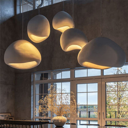 ZenLumière – Suspension minimaliste Wabi-Sabi