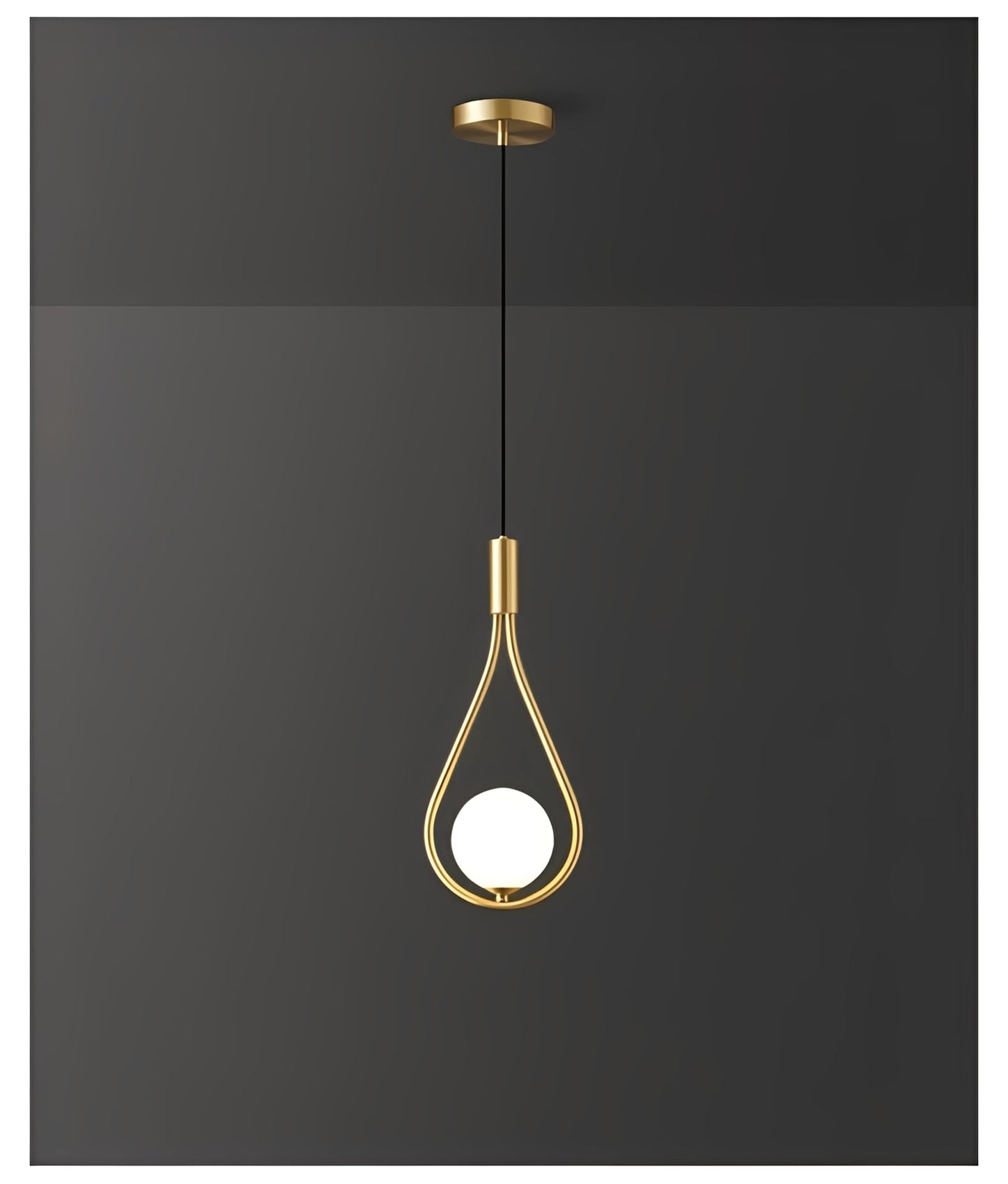 Cova – Suspension en cuivre minimaliste