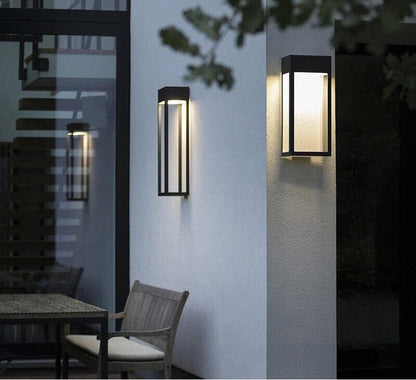 Olivia – Applique murale extérieure en acier inoxydable