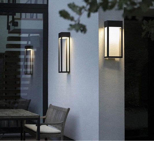 Olivia – Applique murale extérieure en acier inoxydable