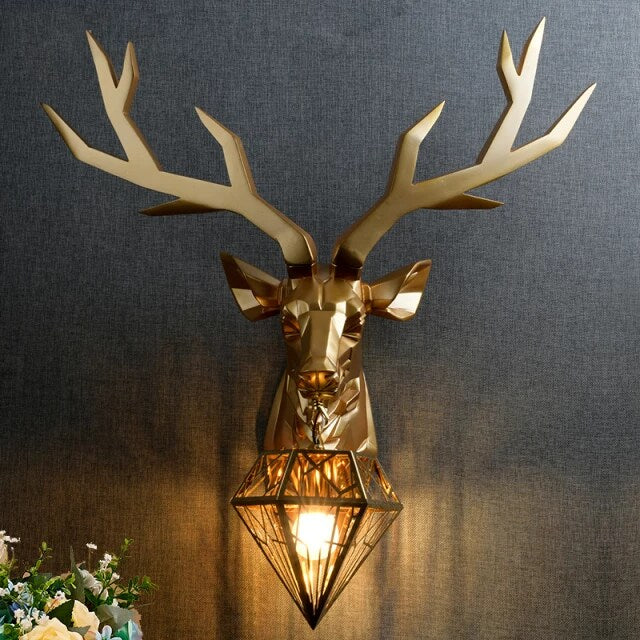 Arden – Lampe Murale Rétro Bois