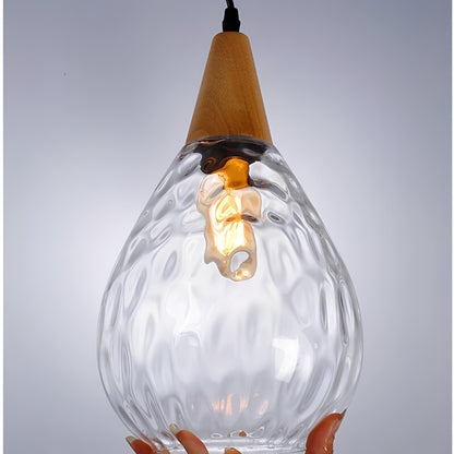 Roland – Lampe Suspendue en Verre Américain