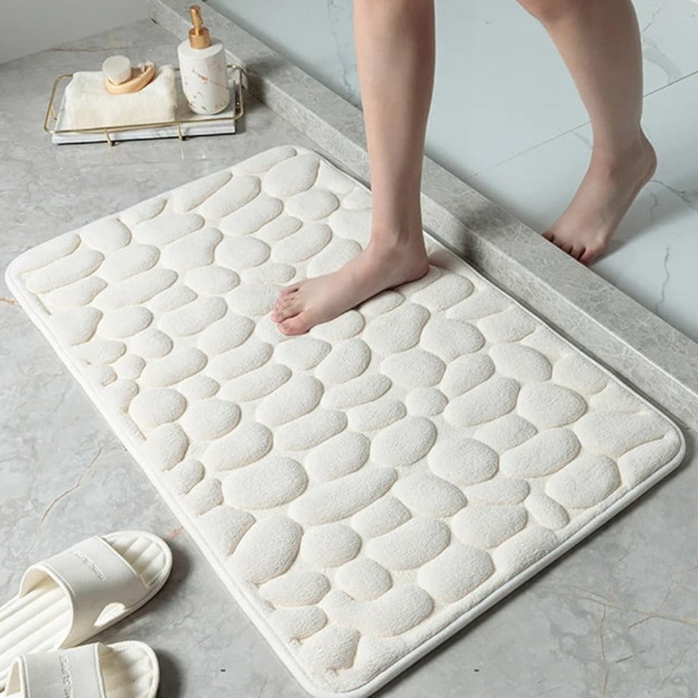 Sori – Tapis en pierre de gué embossé