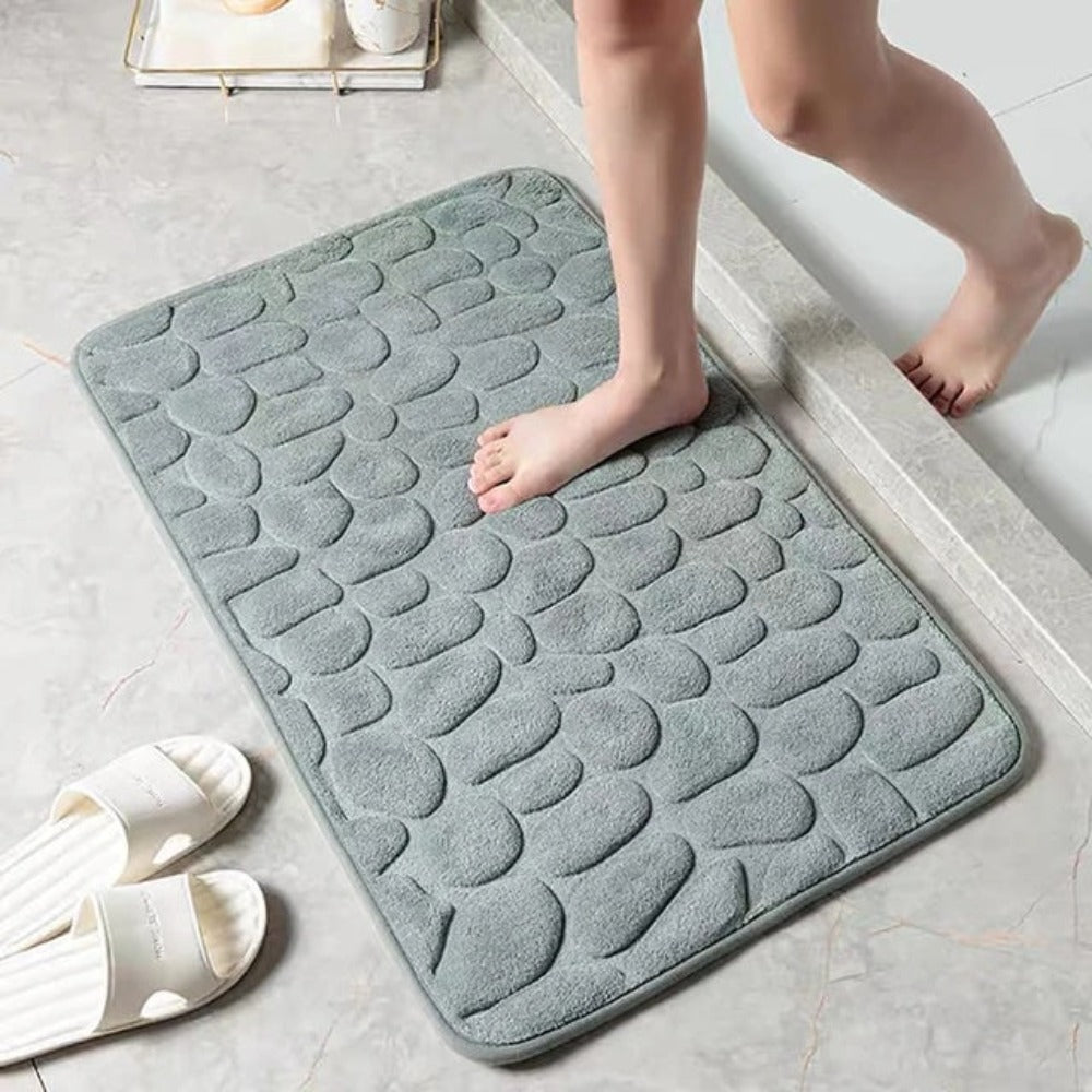 Sori – Tapis en pierre de gué embossé