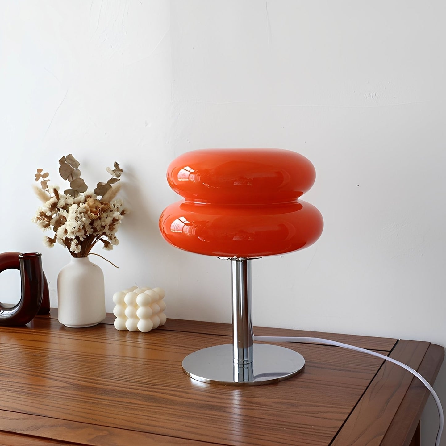 Elodie – Lampe de table en verre nordique