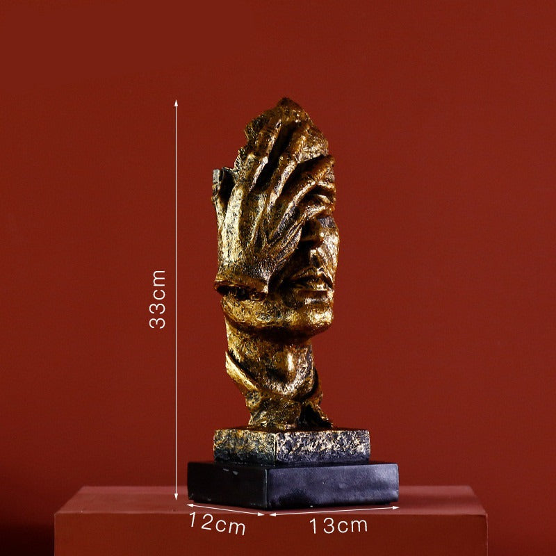Roj – Figurine de décoration dorée
