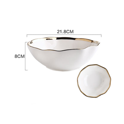 Erik – Assiette et bol en céramique nordique