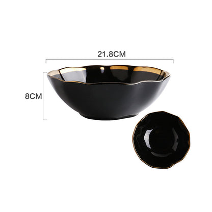 Erik – Assiette et bol en céramique nordique