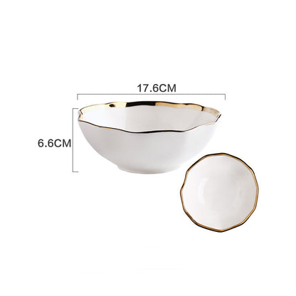 Erik – Assiette et bol en céramique nordique