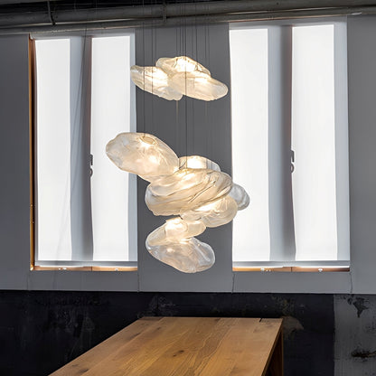 Inari – Lustre en verre nordique