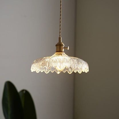 Aiko – Lampe de plafond en verre japonais
