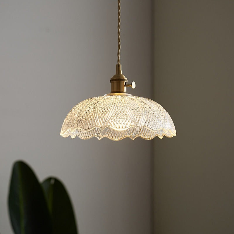 Aiko – Lampe de plafond en verre japonais