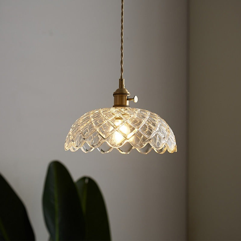 Aiko – Lampe de plafond en verre japonais