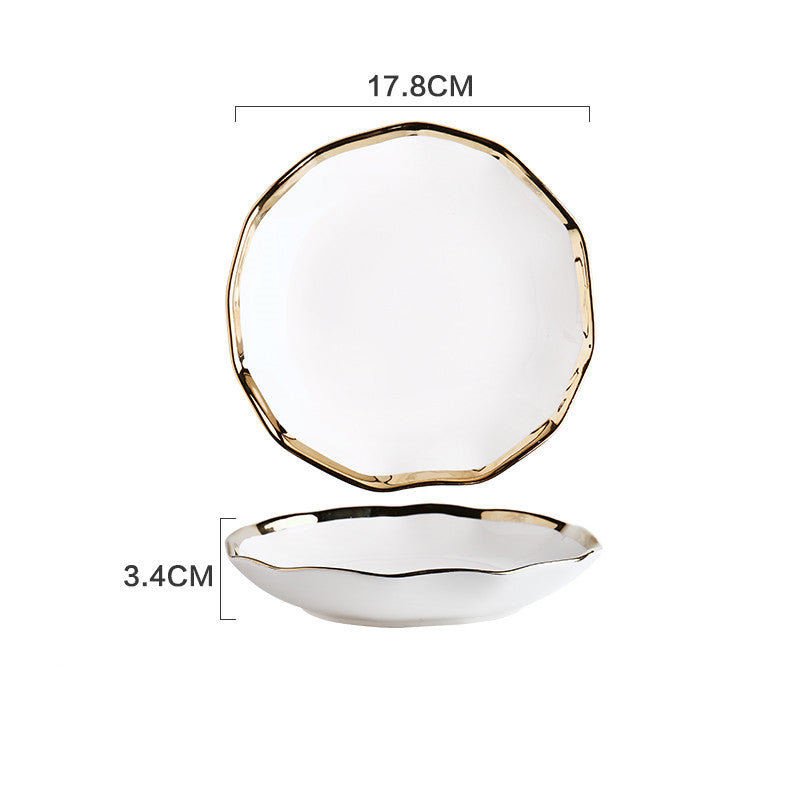 Erik – Assiette et bol en céramique nordique