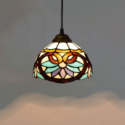 Roku – Lustre Méditerranéen en Verre Coloré