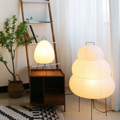 Washi – Lampe de Table Japonaise