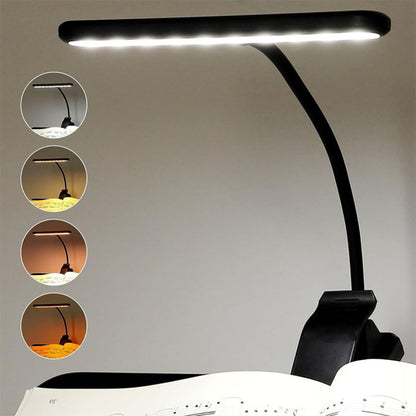 Luna – Lampe à clip avec indicateur de batterie