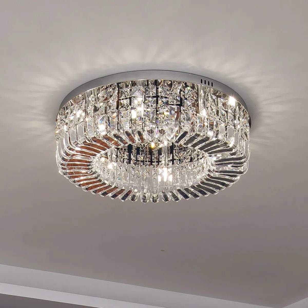 Vela – Plafonnier Cristal Moderne