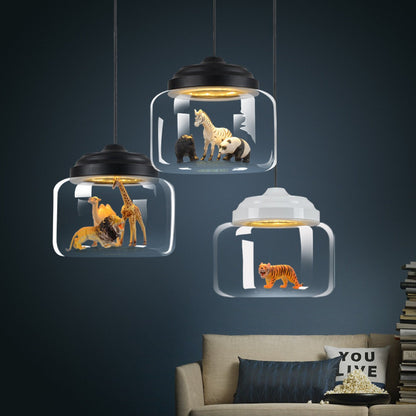 Mochiko – Lampe en verre pour chambre d'enfant