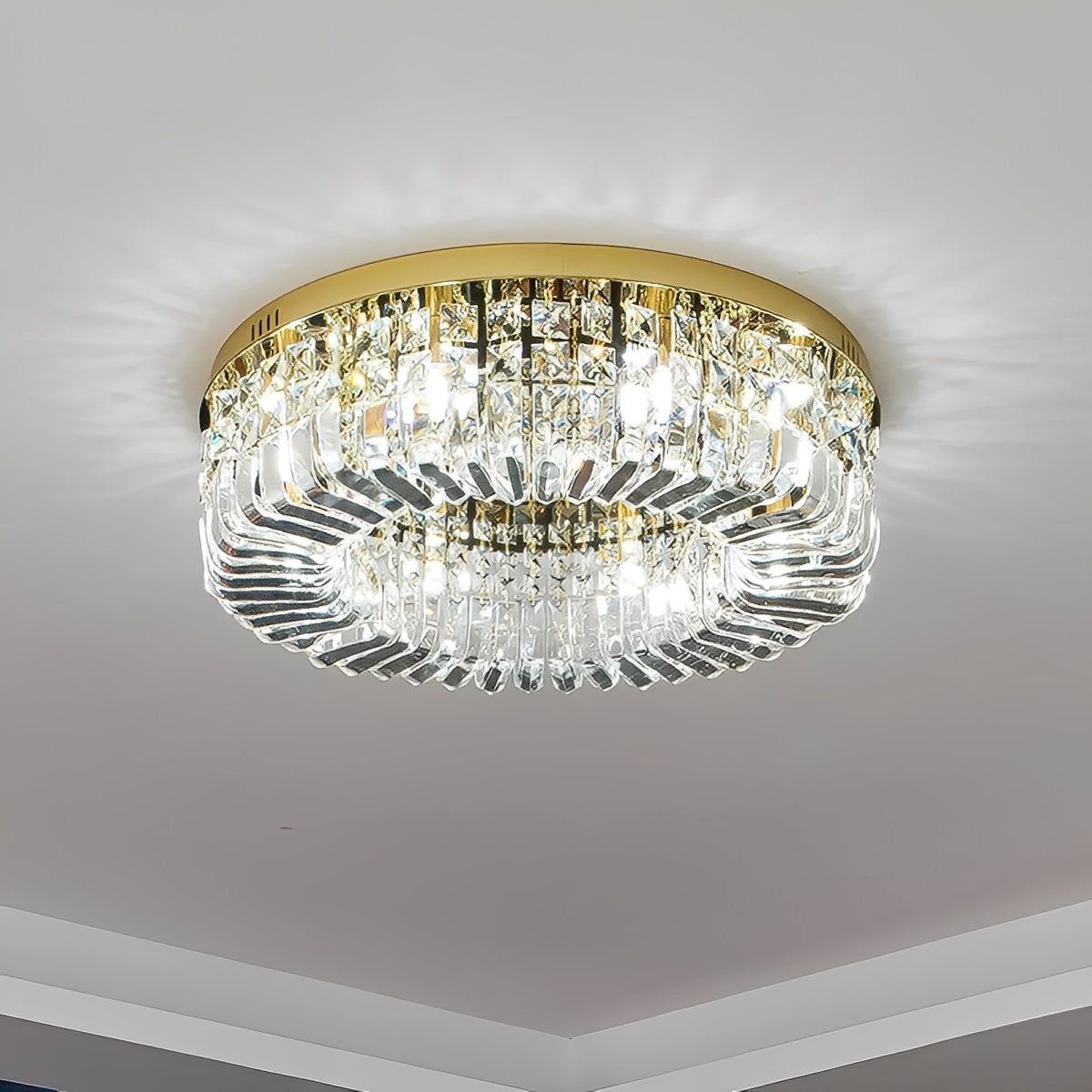 Elvion – Plafonnier en cristal postmoderne